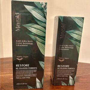 Mayraki Anti-Grey Hair Color Restoring Treatment (2 Boxes)